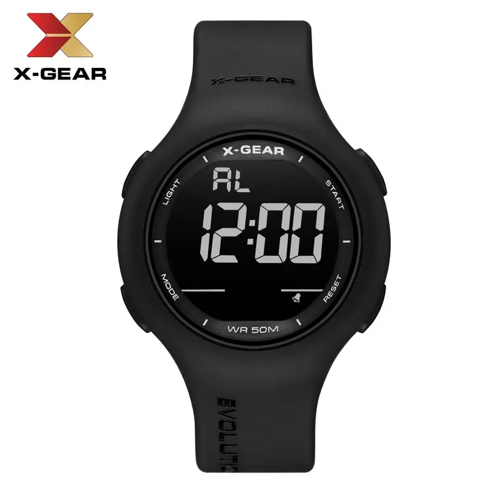

X-GEAR Digital men Wrist watches Waterproof Cool Man Black White Electronic Watches Luxury Famous Watch Sport Male 3572 relogio