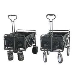 Cheap Outdoor Garden Camping Foldable Wagon Cart Folding Beach Trolley Cart