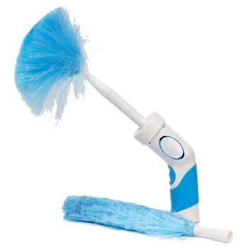 

Wireless Electric Cleaning Brush, Short Handle Multifunctional Rotating Chicken Feather Brush