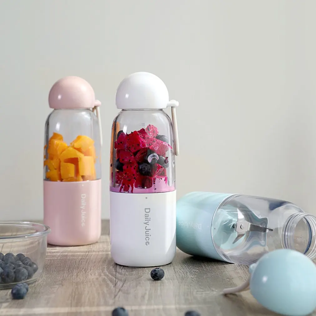 

350ml USB Juicer Juice Maker Bottle Mini Portable Cup Vegetables Fruit Squeezers Extractor Household Travel Handheld