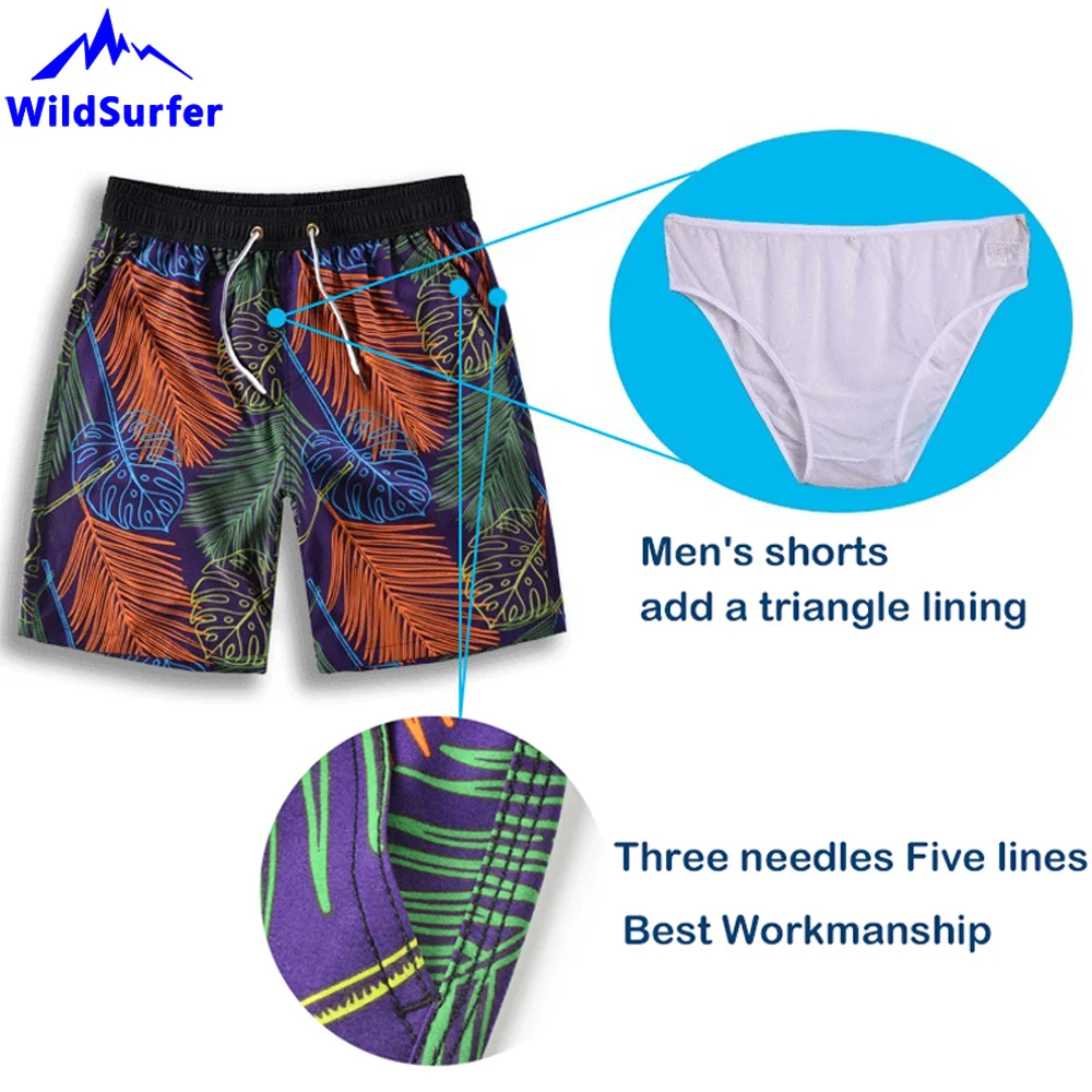 WildSurfer Couple Quick Dry Summer Mens Women Siwmwear Mens Beach Board Shorts Briefs For Men Swim Trunks Swim Shorts Beach Wear WildSurfer Couple Quick Dry Summer Mens Women Siwmwear Mens Beach Board Shorts Briefs For Men Swim Trunks Swim Shorts Beach Wear