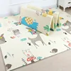 200*180cm Nouveau matériel XPE tapis de jeu pour tapis chambre enfant animaux Tapis d'escalade pliable tapis de jeux jouet 0 à 3 ans tapis puzzle tapis enfant ► Photo 2/6