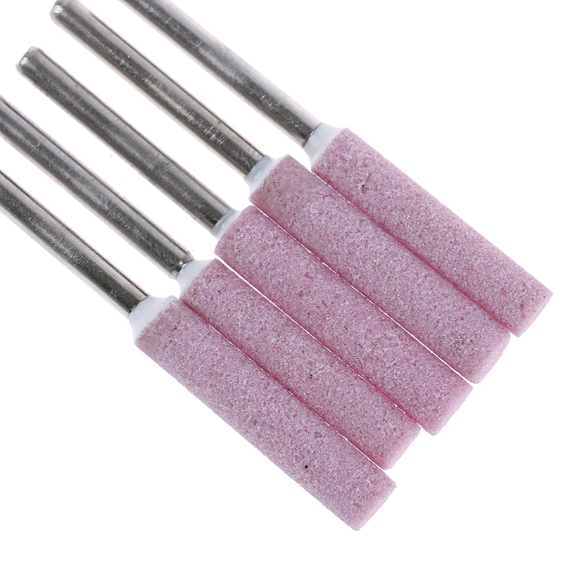 5pc//set Chain Saw Sharpening Grinding Stone Bits Tool Parts Replacement