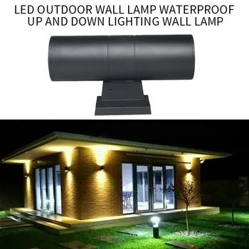 

3W Led Cob outdoor street lighting wall lamps Up Down Dual-Head Cylinder Indoor balcony fixture Waterproof IP65 Nordic