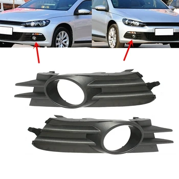 

Auto Front Left Right Bumper Fog Light Lamp Grill For Scirocco 2008-2014 1K8853665 1K8853666