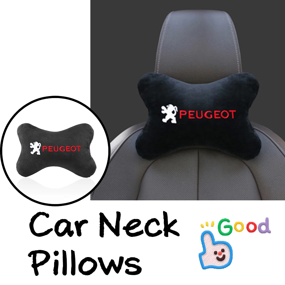 Car Neck Pillows Soft Rest Head Pillow Protector Support Headrest