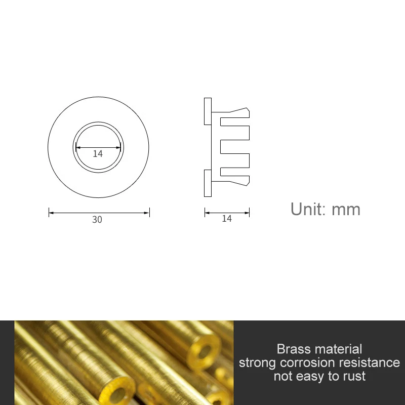 Bathroom Parts Basin faucet Sink Overflow Cover Brass Six-foot Ring Bathroom Product Basin Tidy Insert Replacement MLF19