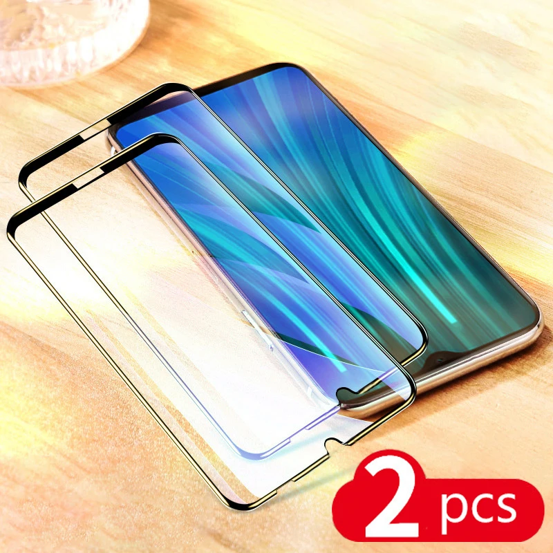 2 шт. закаленное стекло для Xiaomi Redmi Note 8T 8 pro защитная пленка на весь экран T защитное