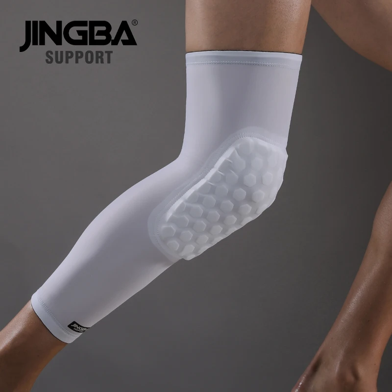 JINGBA SUPPORT 1PC Honeycomb protector Safety Basketball knee pads support Volleyball knee brace support Sports protector