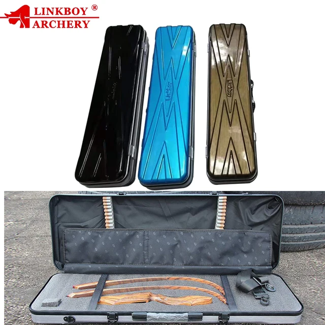  US $113.98 1pcs Linkboy Archery Recurve Case Takedown Recurve Arrow Hunting Shooti