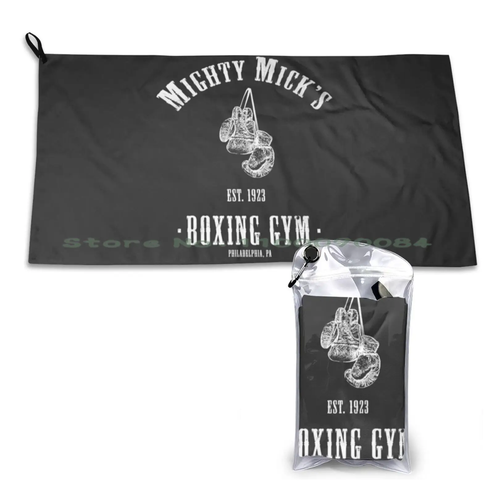 Mighty Micks Boxing Gym Quick Dry Towel Gym Sports Bath Portable Balboa Apollo Creed Clubber Lang Vintage Mighty Micks Boxing