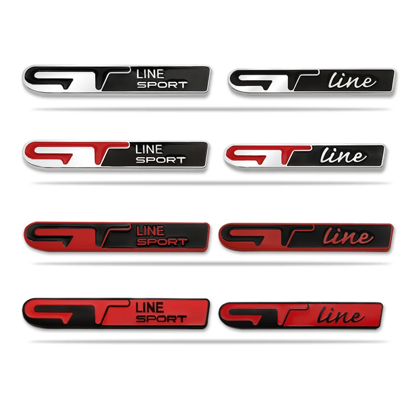 Adesivo Per Auto 3D Gt Sport Logo Emblema In Metallo Badge Decalcomanie Per Renault Gt Line Megane 2 3 Clio Twingo Duster Logan Laguna 2 Captur