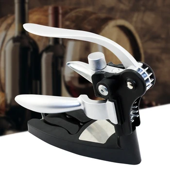 

Professional Wine Opener Premium Rabbit Lever Corkscrew Wine Bottle Cap Opener Zinc Alloy Tool Kit Set Gift Box Packing Hot Sale