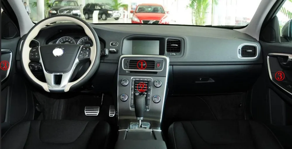 Numbers in car