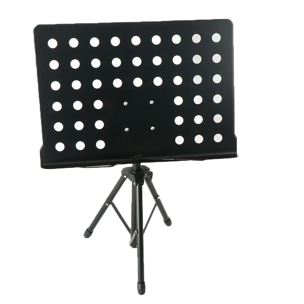 

Sheet Music Stand, Adjustable Height, Folding Holder Tripod Base for Musician