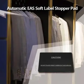 

58KHz Tag DR Soft Label Tag Deactivator Pad EAS AM System Security No Power Needed with Back EVA Adhesive Tape