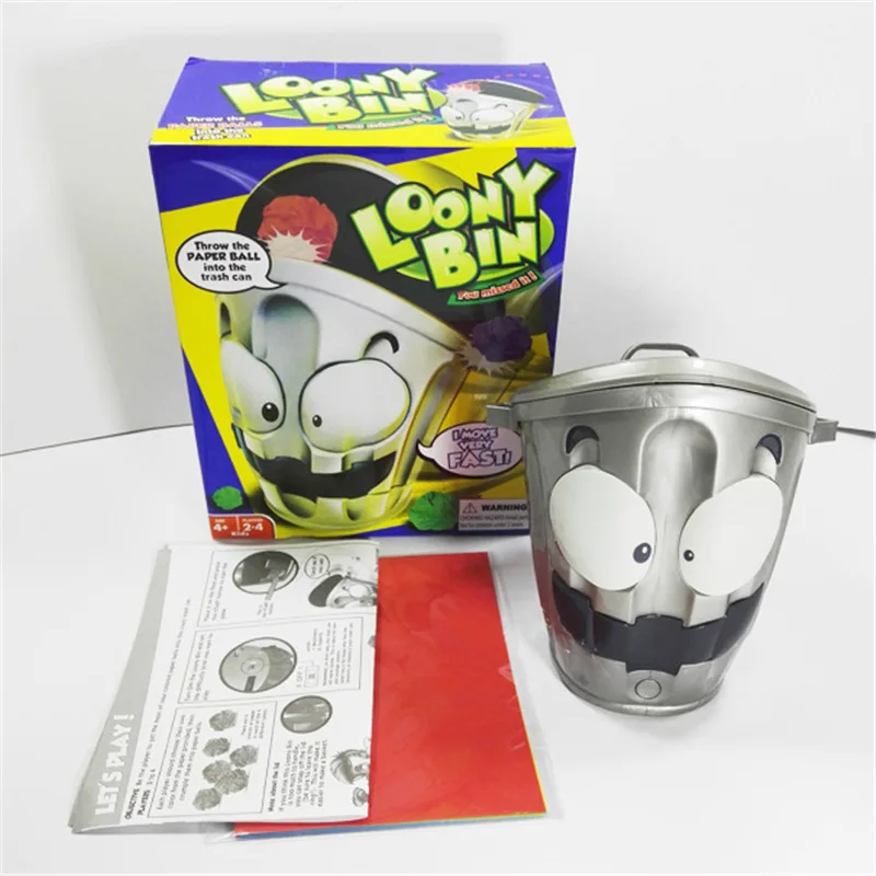

Creative Pressure Reduction Toy Crazy Garbage Can Indoor Athletic Shooting Game Parent And Child Interactive Toy 023280