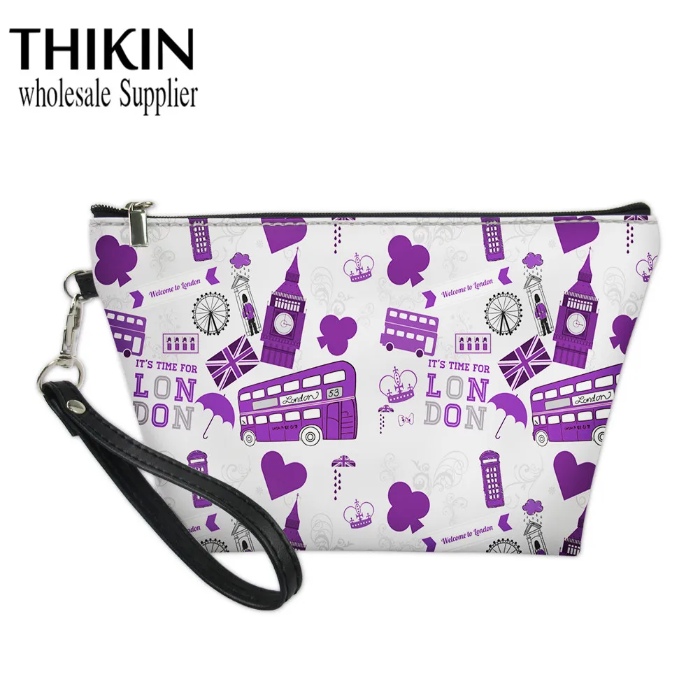 as picture THIKIN I Love Beer, Женский кошелек на молнии для девочек, сумка для домашних животных, женская косметичка, косметичка из ПУ, косметичка, органайзер, чехол, держатель на заказ - Цвет: as picture