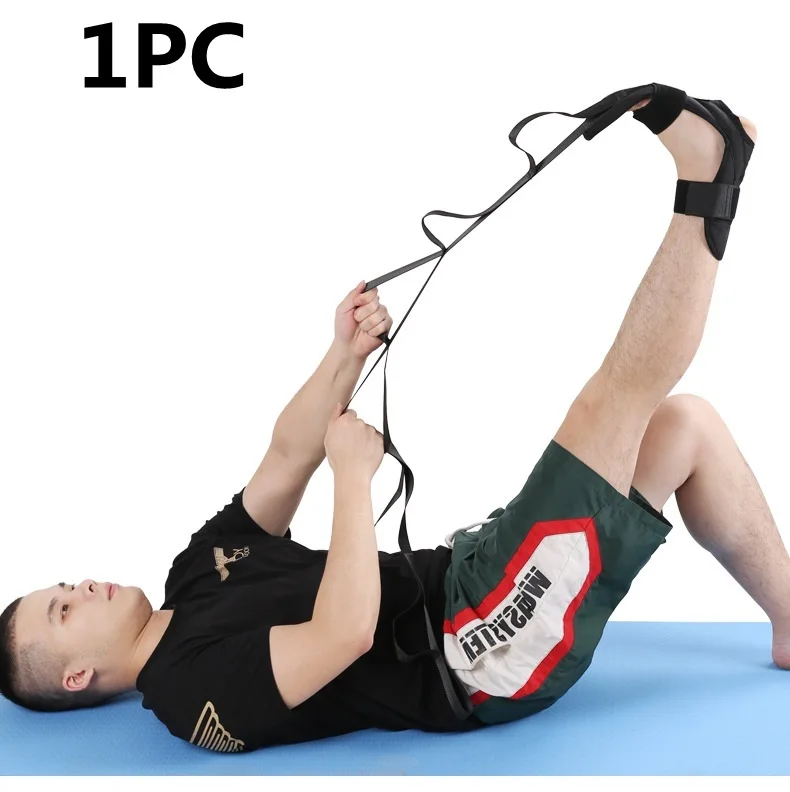 רצועת מתיחה גמישה ליוגה עבור בלט, צ'יר, ריקוד ג'ימנסטיקה, מאמן יוגה, רצועת מתיחה ליוגה