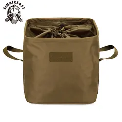Tactical Molle Folding Dump Drop Magazine Pouch Airsoft Paintball Military Outdoor Hunting Tool Foldable Recovery Mag Bag