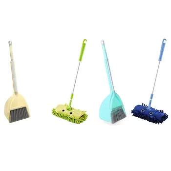 

2set Children's Cleaning Children's Housekeeping Cleaning Kit Green, Tender Yellow & Green, Light Green, Blue