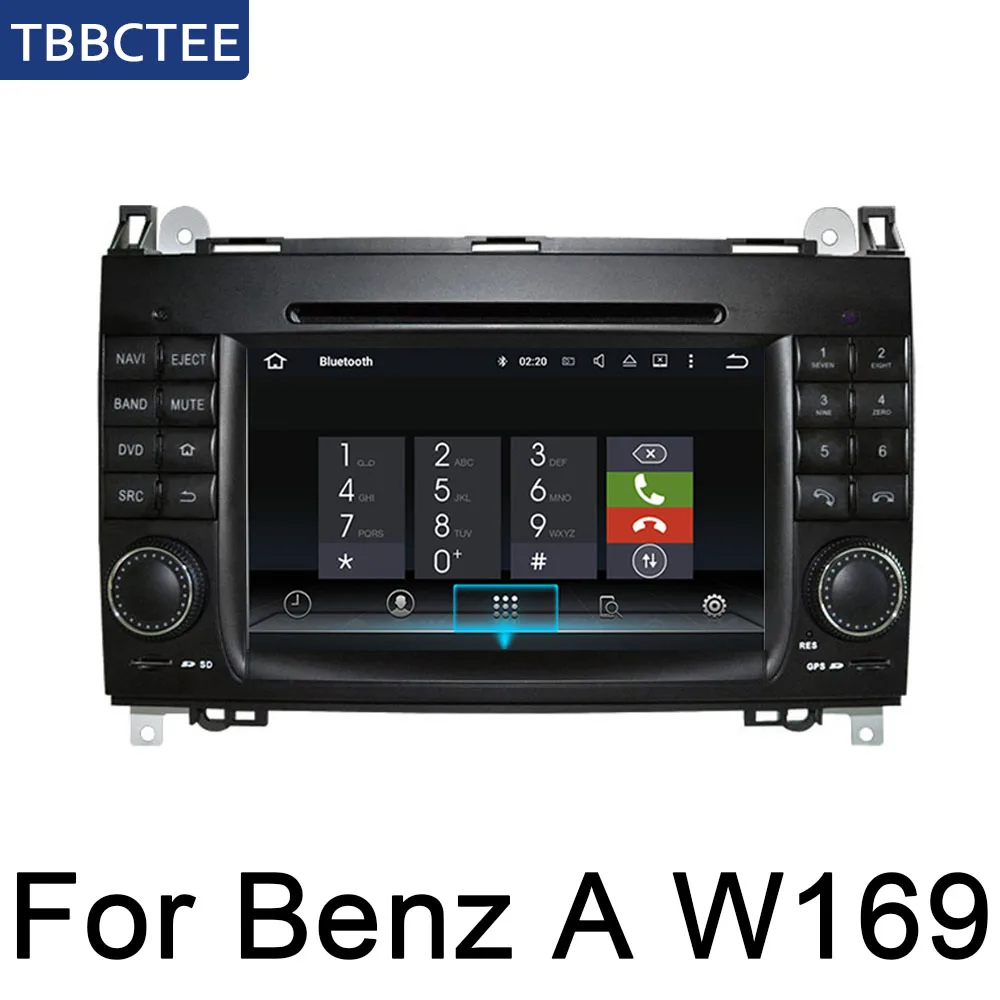 Для Mercedes Benz A Class W169 2004~ 2012 NTG HD стерео Android автомобильный DVD GPS Navi карта мультимедийный плеер Радио система
