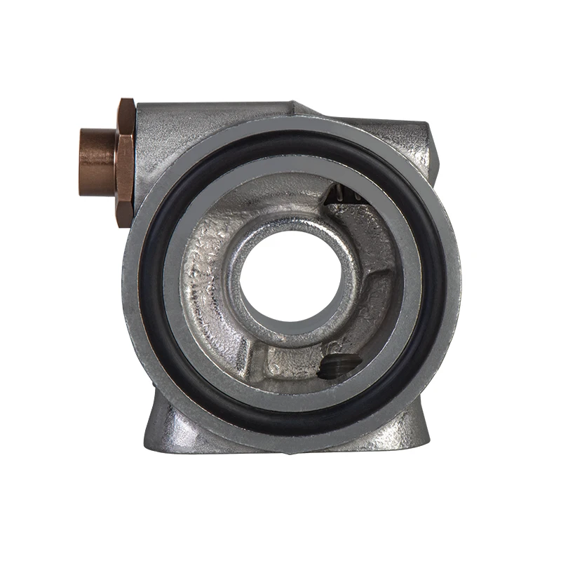 Oil Cooler Filter Sandwich Plate Thermostat Adaptor AN8 Fittings 3/4" 16-UNF Oil Filter Adapter SW07 oil cooler kit,fuel hose adapter