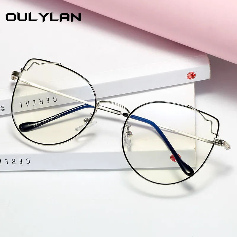 NYWOOH кошачий глаз оправа для очков женские винтажные прозрачные оправы для очков женские оптические очки негабаритные очки