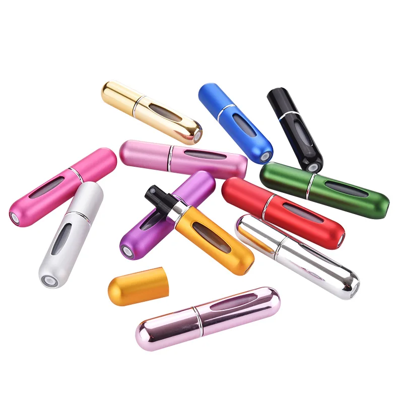5ml Perfume Spray Bottle Refillable Bottles Travel Protable Refillable Perfume Atomizer Empty Cosmetic Containers Perfume Bottle 4