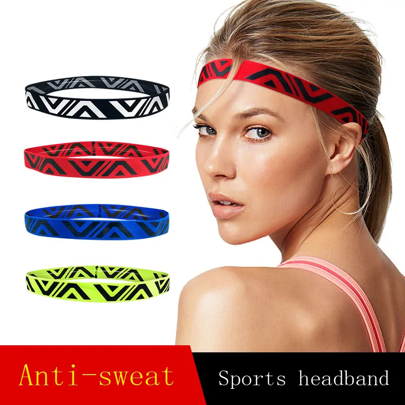 

2pcs/lot Yoga Hair Band Women Man Sweatband Sweat And Antiperspirant Elastic Sports Cycling Headband Running Nonslip Headwrap