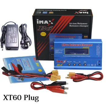 

Build-Power MAX B6 80W with AC POWER 12v 5A Adapter RC +Tamiya XT60 T PLUG for Lipo NiMH NiCd Battery Balance charger