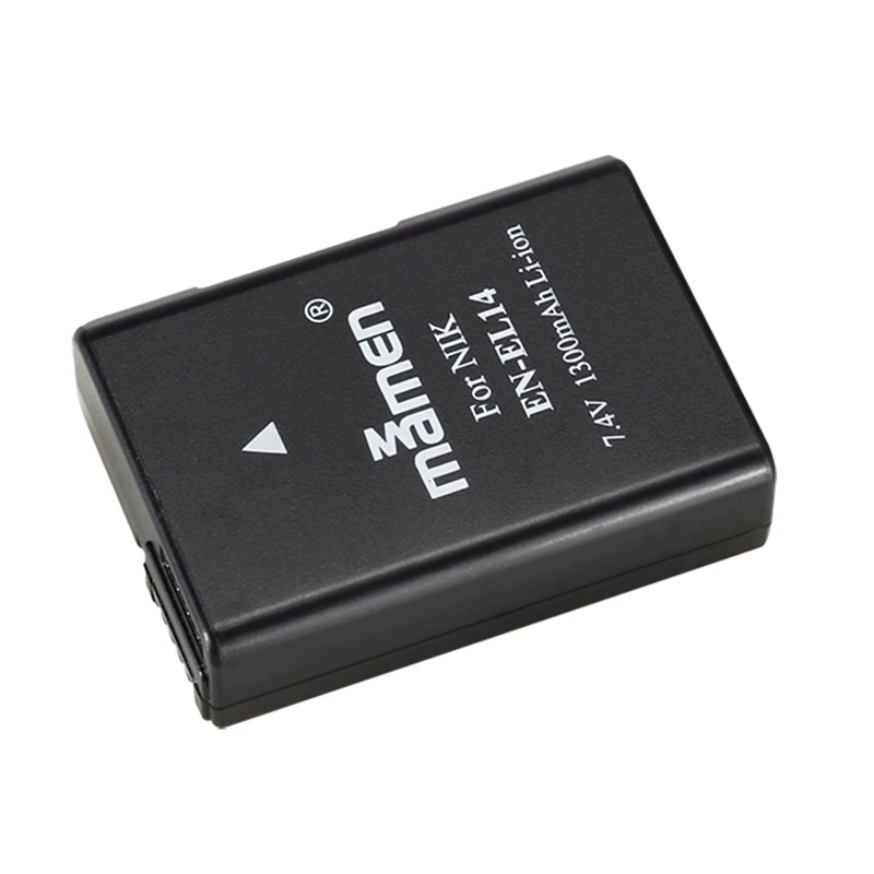 3 шт. EN-EL14 EN EL14 EN-EL14A ENEL14 EL14A батарея для цифровой камеры+ ЖК-дисплей USB двойное зарядное устройство для Nikon D3100 D3200 D5300 D5100 D5200