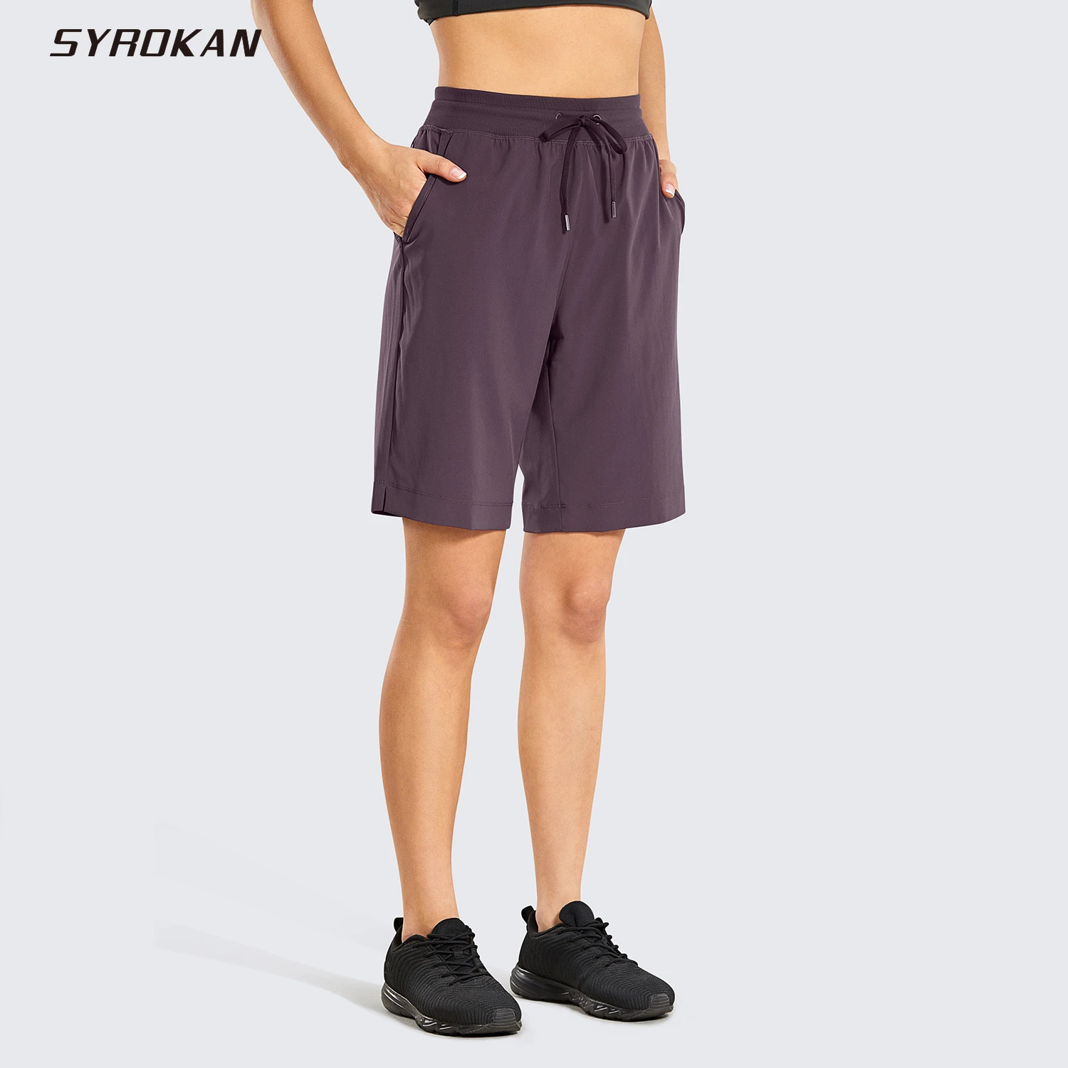 Women's 9 inch athletic shorts Clearance