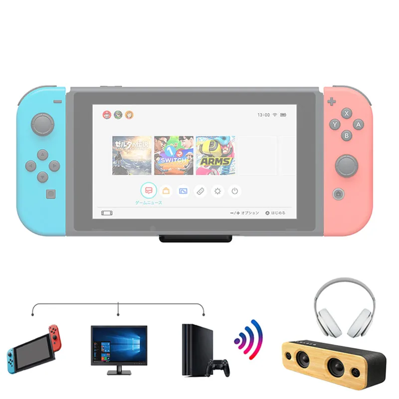 GuliKit NS07 Route Air Bluetooth беспроводной аудио адаптер или передатчик type-C для nintendo Switch Lite PS4 PC