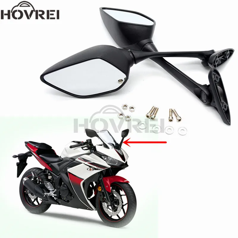 Мотоциклетные зеркала заднего вида, боковые зеркала для Yamaha YZF R3 R25 2013 зеркало заднего вида