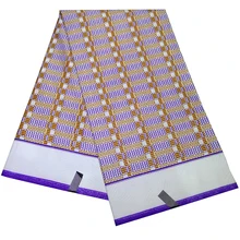 Лучшее качество Африканский гарантированный настоящий голландский воск розовая ткань модный элегантный Африканский батик полиэстер ткань