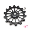 14T 12T Narrow wide Ceramic Bearing Derailleur Pulley Alloy Rear Derailleur Guide Wheel Bicycle Part ► Photo 2/6