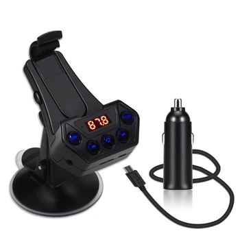 

Car MP3 Audio Player Bluetooth FM Transmitter Wireless Modulator Car Kit Hands Free Phone Holder G99F