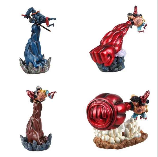 

GK Fourth Gear Luffy Hand Anime One Piece Straw Hat Boy Recoat Statue Decoration Boxed Garage Kit Model