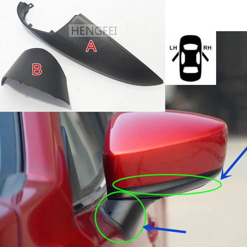 AccessoriesForCarMazda6ATENZA20132017RearviewMirrorCover