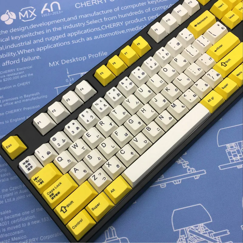  Serika Sublimation PBT Large Complete Key Cap Mechanical Keyboard Dedicated Personality DIY Customi