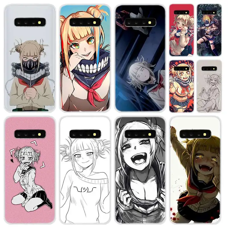 Силиконовый чехол для Samsung Galaxy S30 S20 Uitra S10 S9 S8 Plus Lite S20fe S10e S7Edge аниме Himiko Toga Boku No Hero