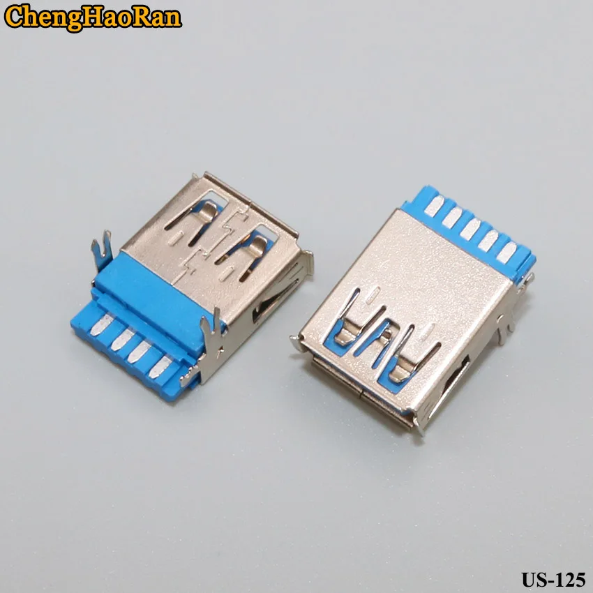 Рисунок 4 - USB A мама AF 3,0 провод синий