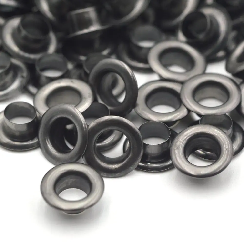 Pure Brass Grommet Eyelet With Washer 100sets 5mm/6mm/8mm/10mm Fit Leather DIY Craft Shoes Belt Cap eyelet grommet ring,eyelet grommet ring kit,grommet eyelet kit,screw back eyelets,metal eyelet buttons