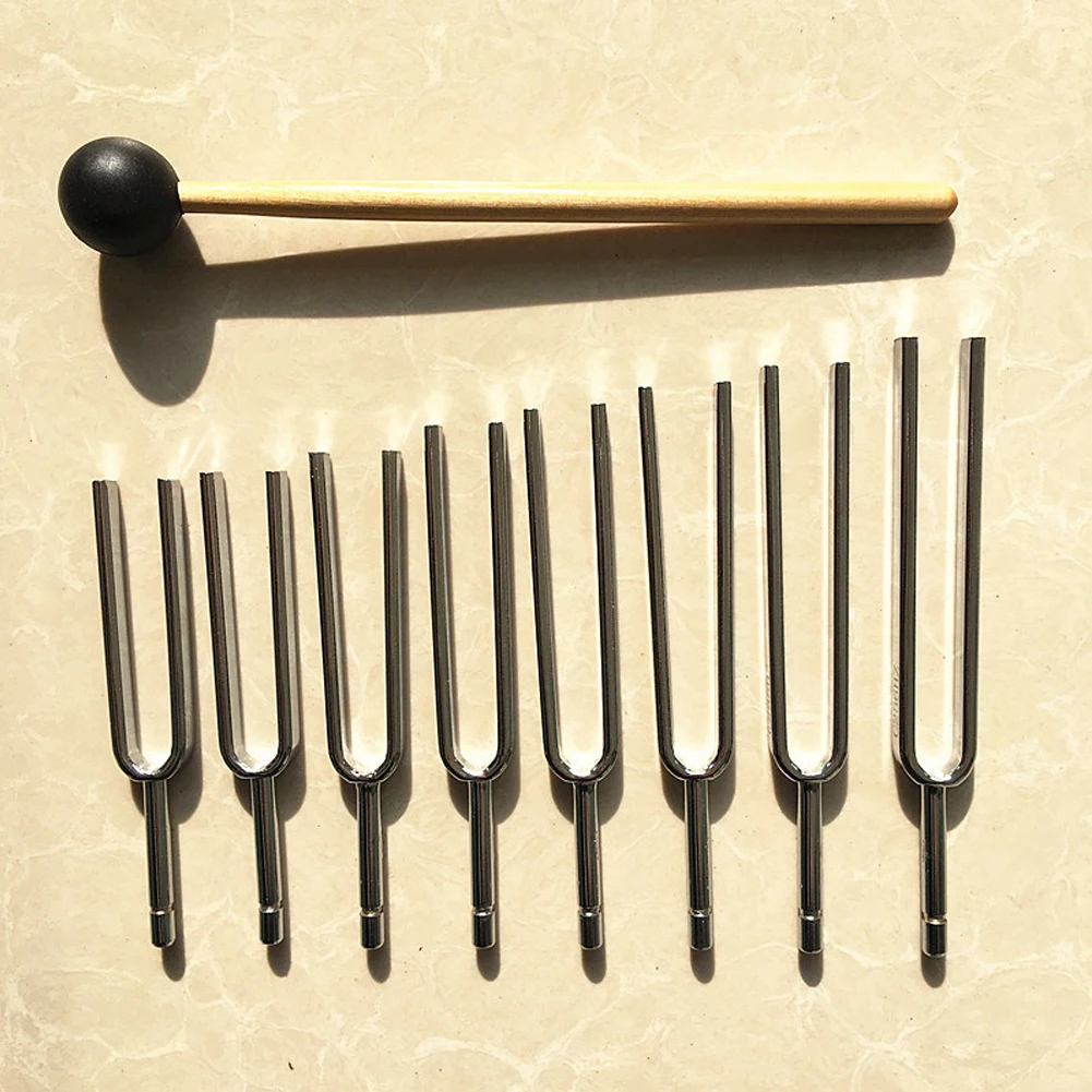 Стальной Профессиональный Частотный молоток звук портативная терапия физика Вибрация Медицинский Диагностический легкий набор камертонов