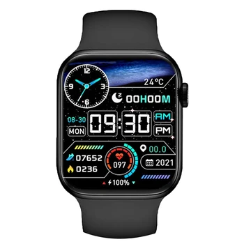 2021 IWO N76 Smart Watch Men Women Series 7 Bluetooth Call 44mm Blood Pressure Monitor Smartwatch Watch for Apple Xiaomi Android 1