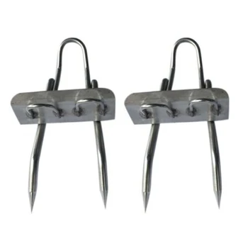 

1Pair Multifunction Tree Climbing Artifact 304 Stainelss Steel Safety Non-slip Picking Cat Tool ZJ55