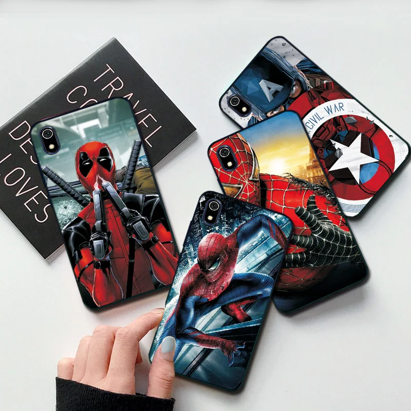 Черный чехол ТПУ для Xiaomi Redmi 7 A Redmi7A 4A 5A 6A 8A 7A 5 45 ''Redmi 6 8 Plus чехлы |