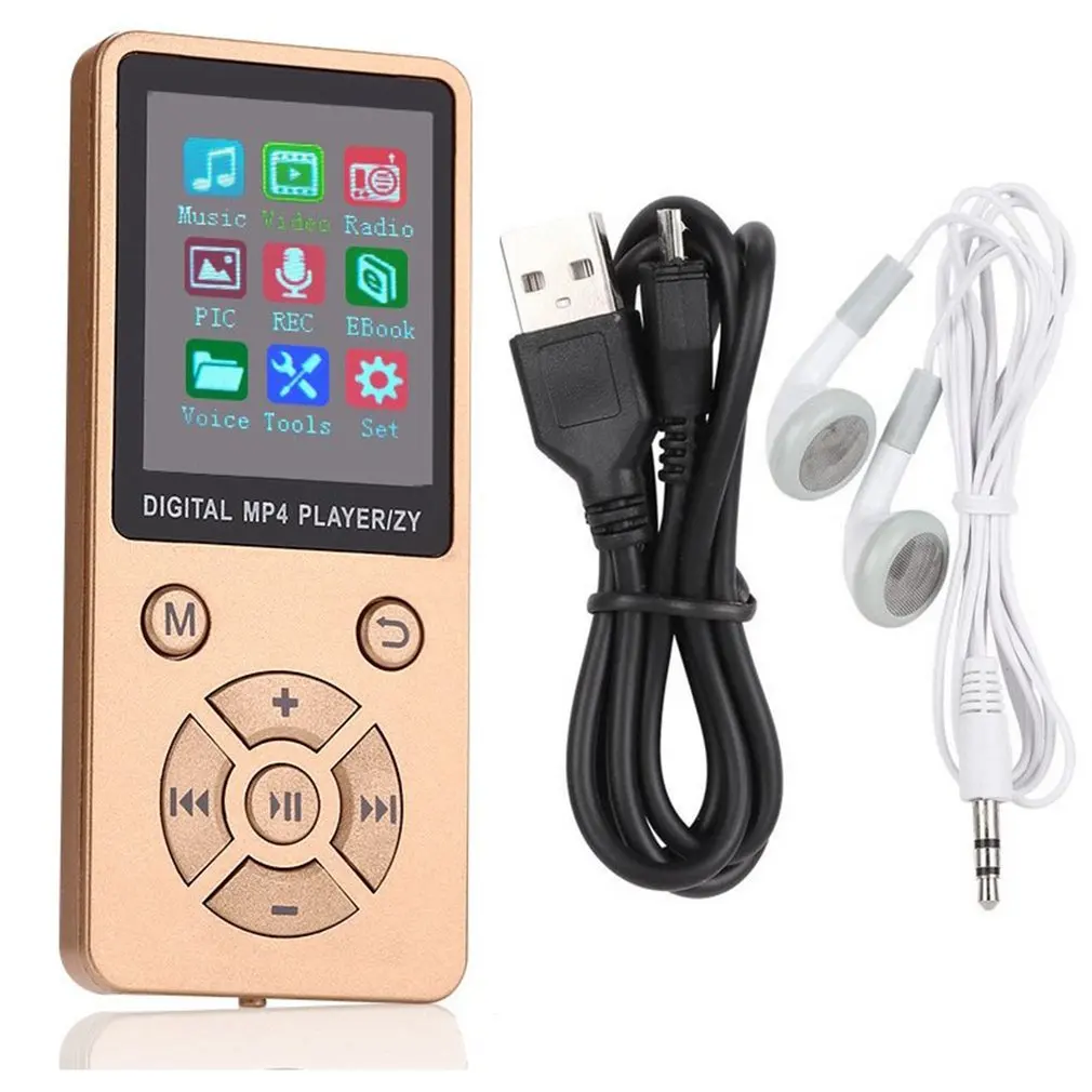 Беспроводной Легкий mp3-проигрыватель T1 с экраном ультратонкий портативный