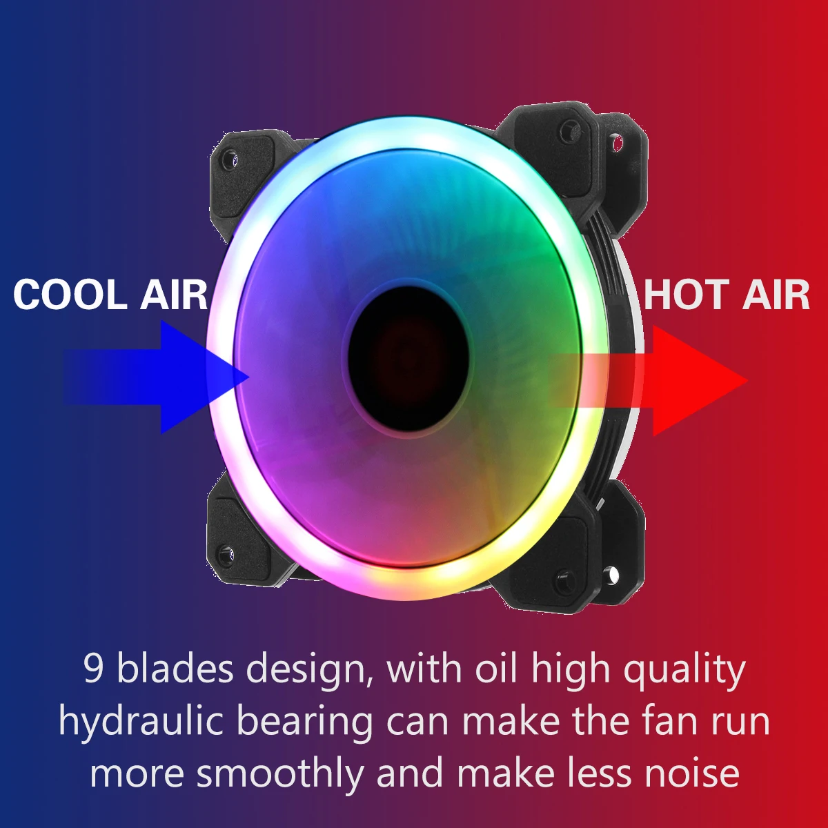 Preise 3 stücke Computer PC Fall Lüfter Kühle RGB Anpassen Lüfter Cooler Geschwindigkeit 120mm Ruhig IR Fernbedienung Computer kühler Kühlung RGB Fan